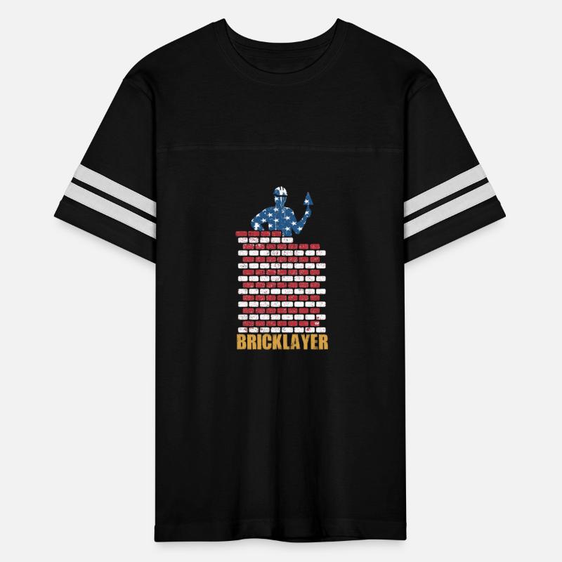Cement Mason Vintage USA Patriotic Bricklayer Pun