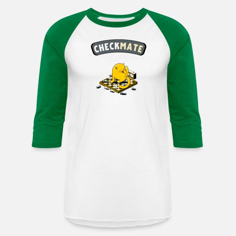 Checkmate! Cat making a mess on a chessboard