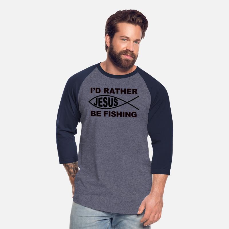Christian I'd Rather Be Fishing For Jesus