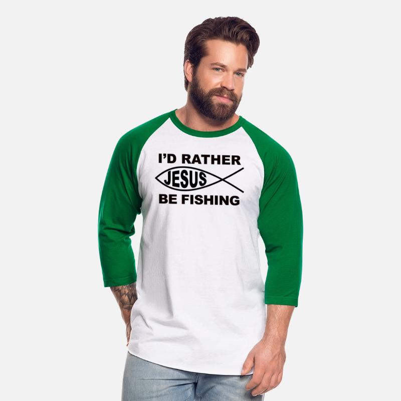 Christian I'd Rather Be Fishing For Jesus