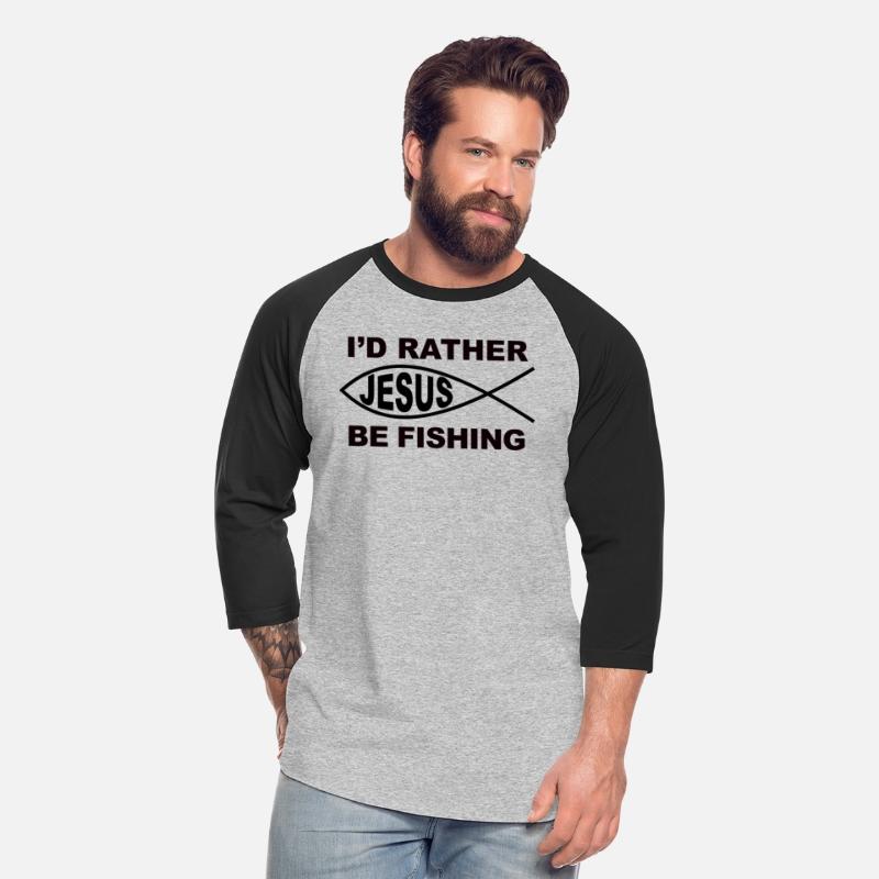 Christian I'd Rather Be Fishing For Jesus