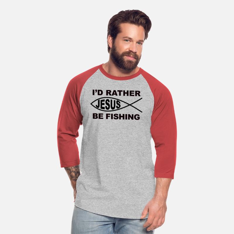 Christian I'd Rather Be Fishing For Jesus