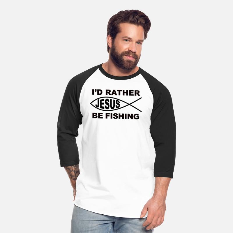 Christian I'd Rather Be Fishing For Jesus