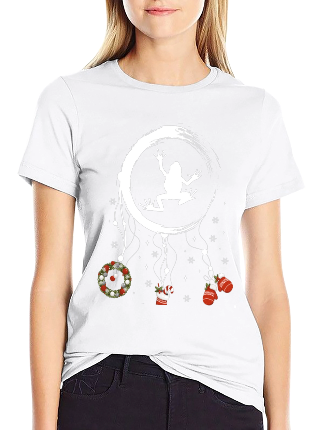 Frog Christmas Dreamcatcher T-Shirt