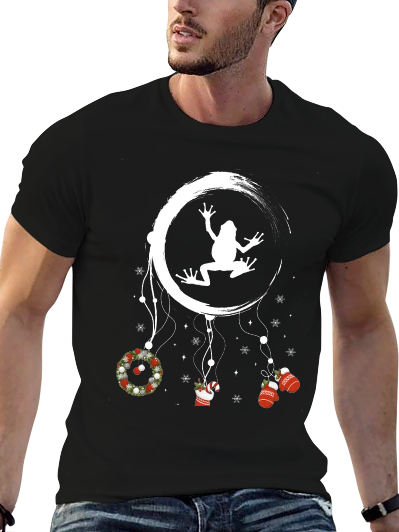 Frog Christmas Dreamcatcher T-Shirt