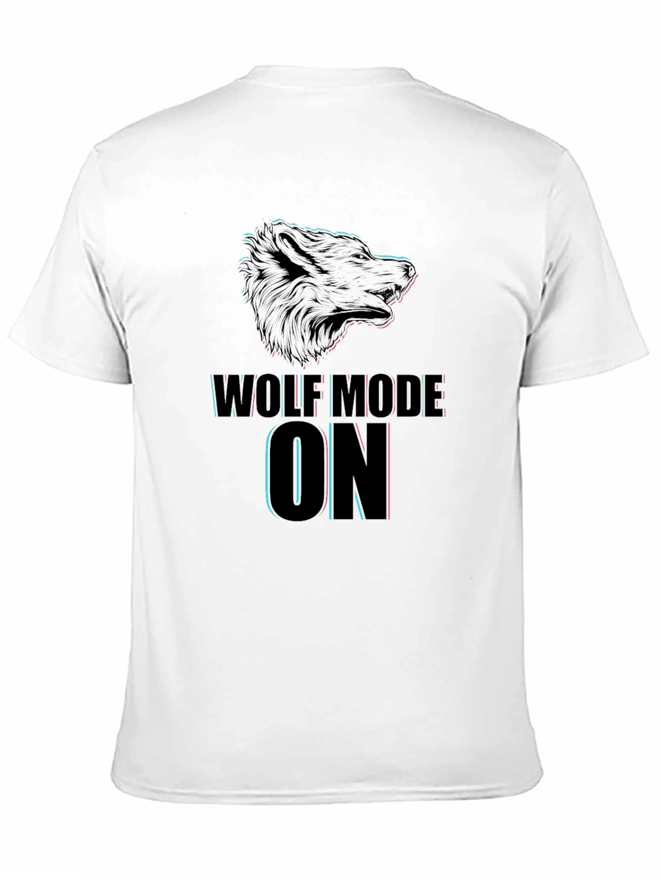 Wolf Mode On - Graphic T-Shirt
