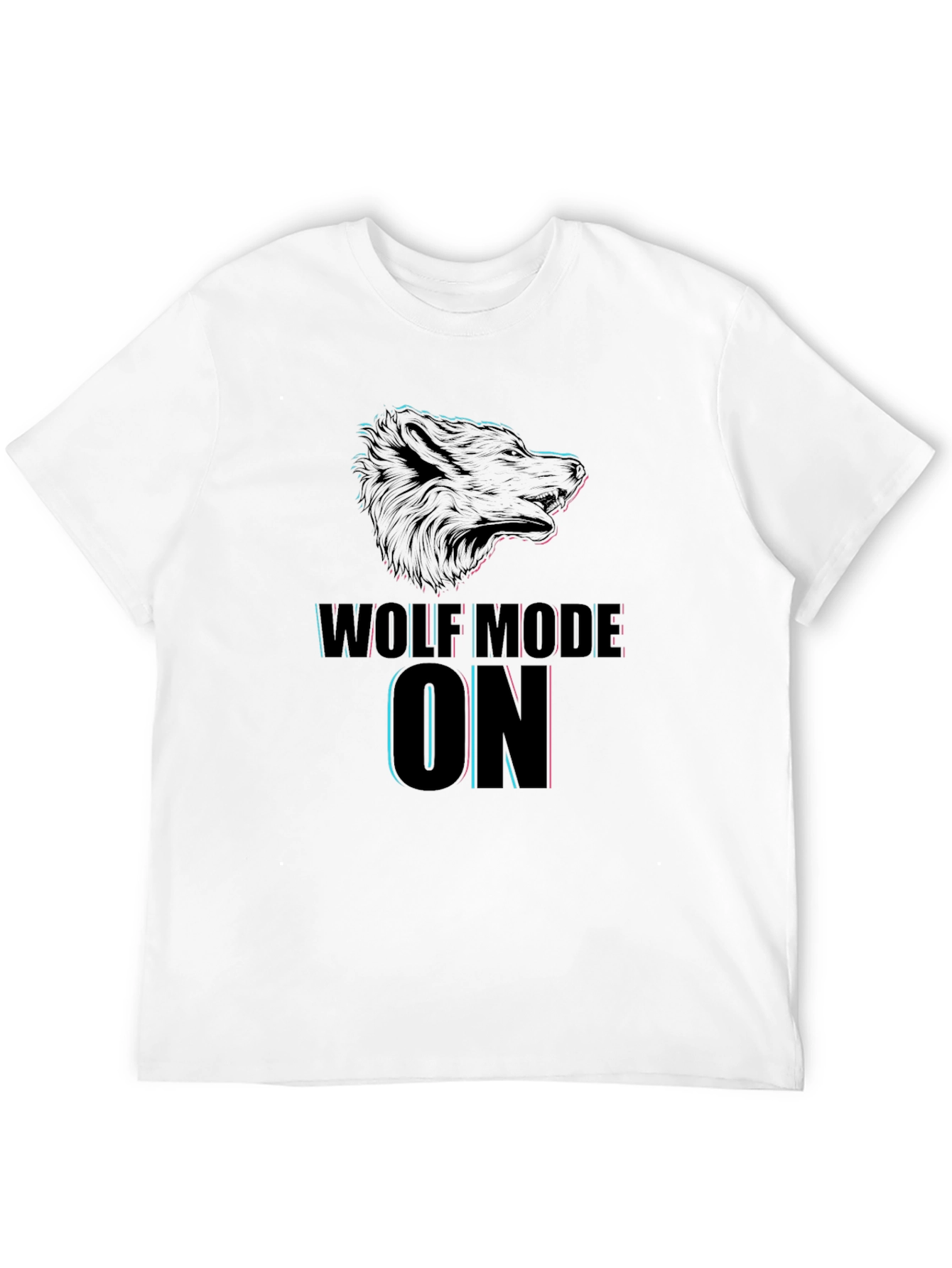 Wolf Mode On - Graphic T-Shirt