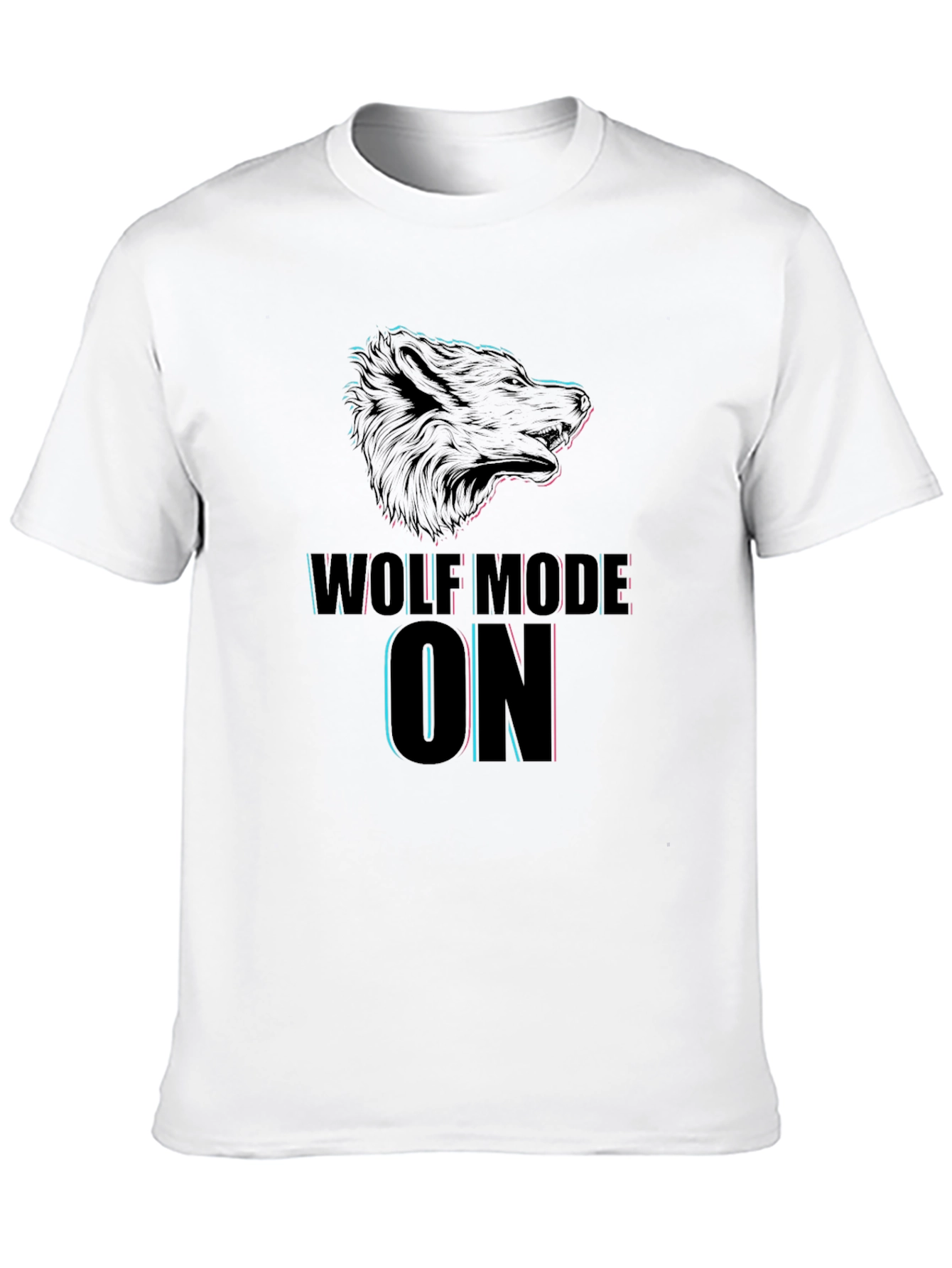 Wolf Mode On - Graphic T-Shirt