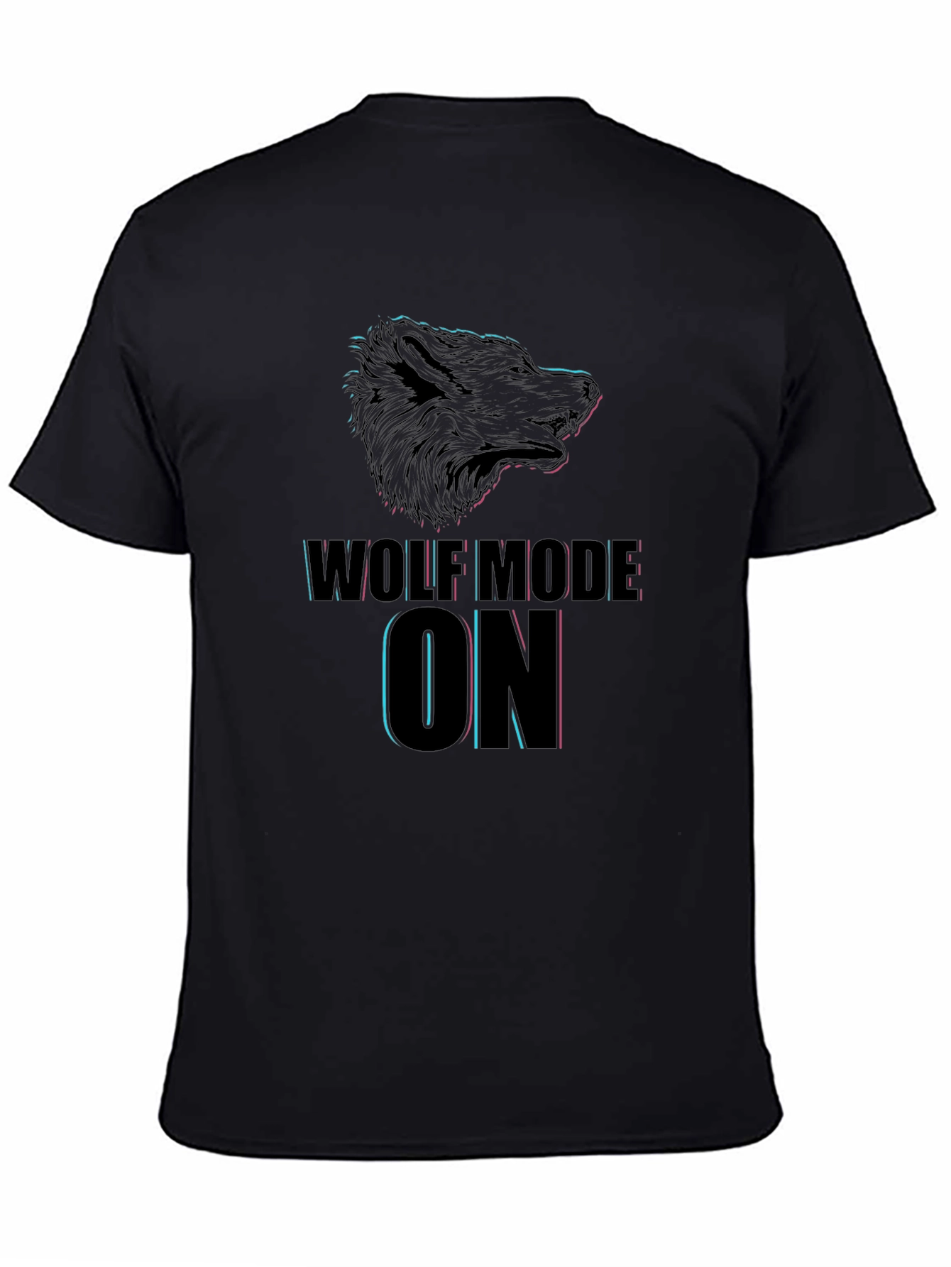Wolf Mode On - Graphic T-Shirt