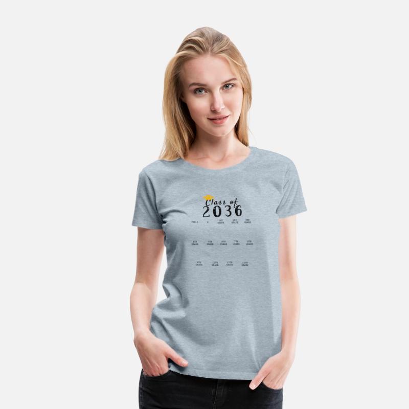 Class of 2036 Grow With Me Tee, Handprint Pre-K