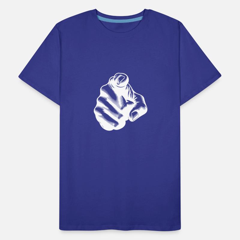 Classic Hand Position Precise Index Finger Gesture