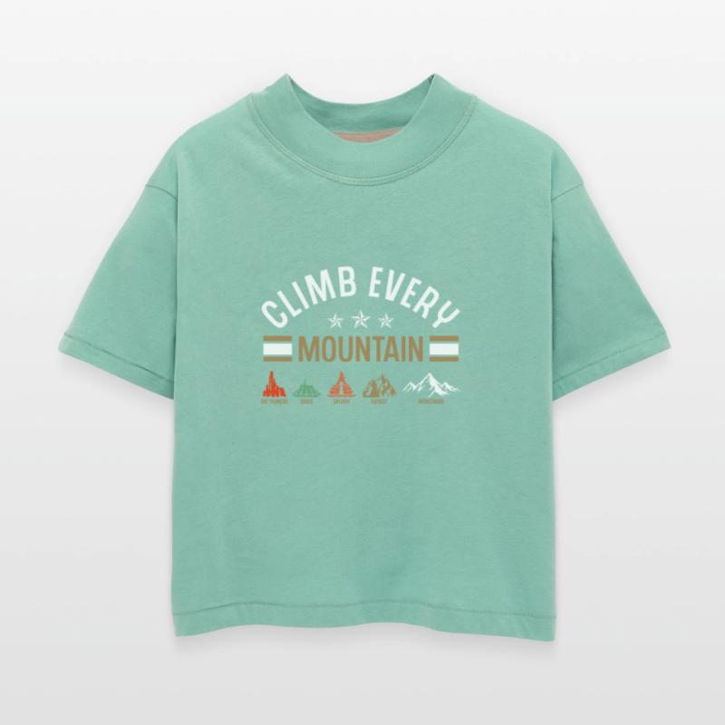 Climb Every Mountain Climber Sporty Hiking Hiker