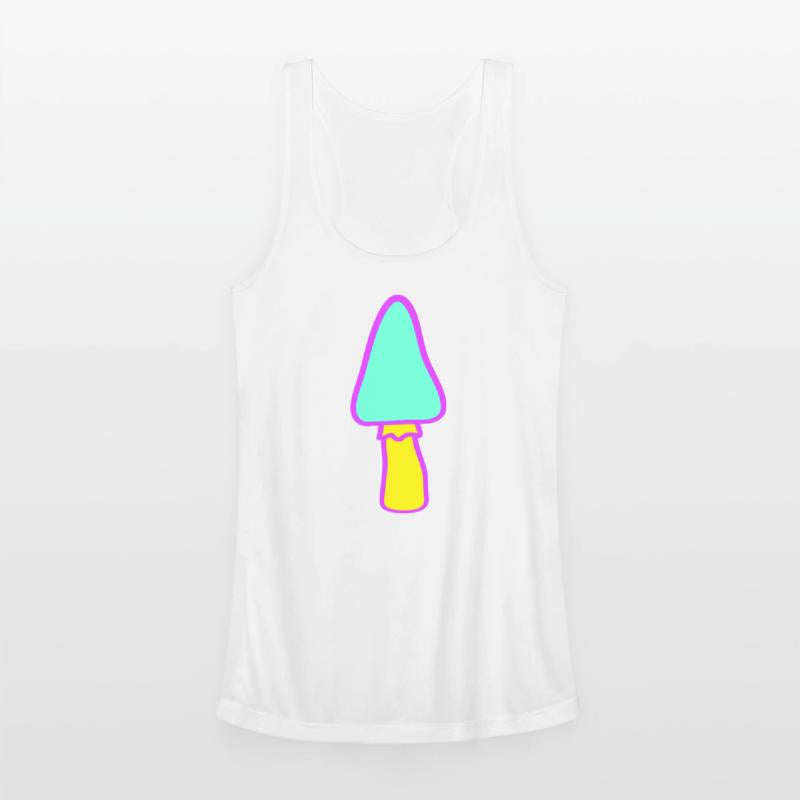 Colorful Mushroom Bright Color Cool Fungus Plant