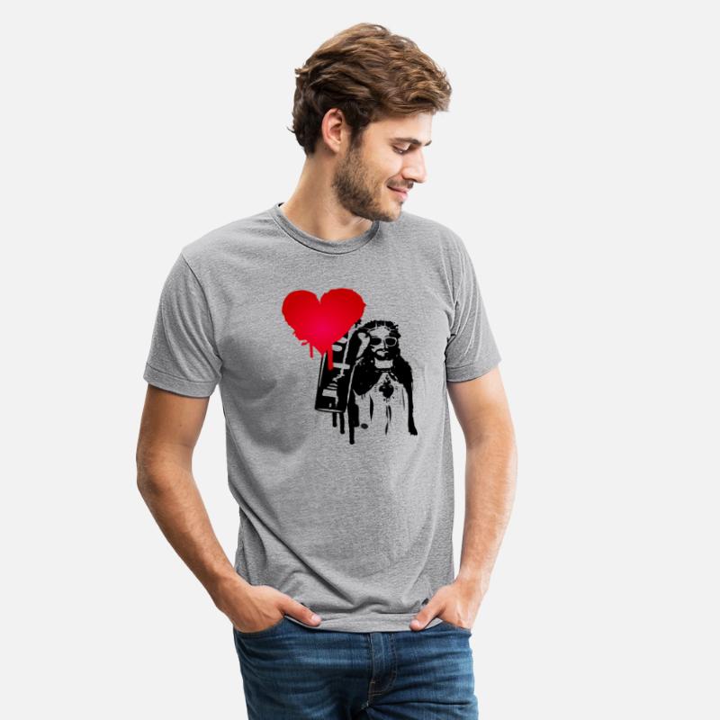 cool Street Art Jesus - with a lot of love