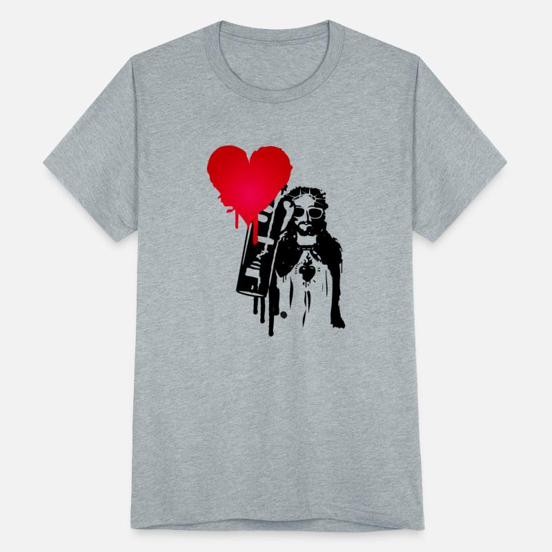 cool Street Art Jesus - with a lot of love