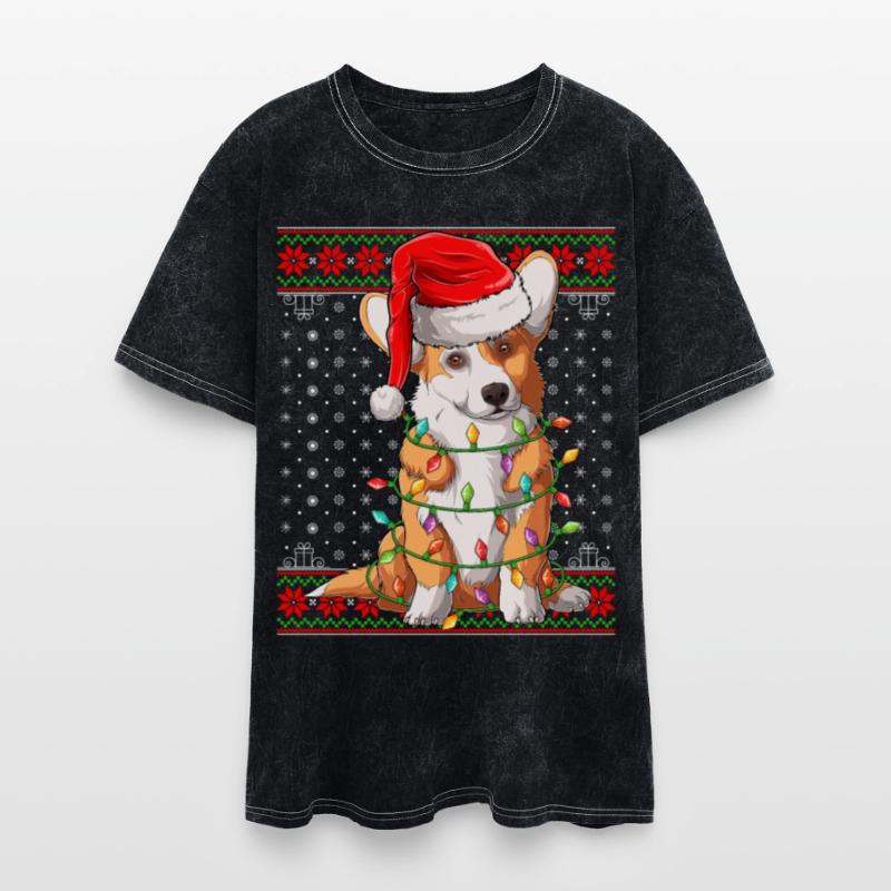 Corgi Dog Ugly Christmas