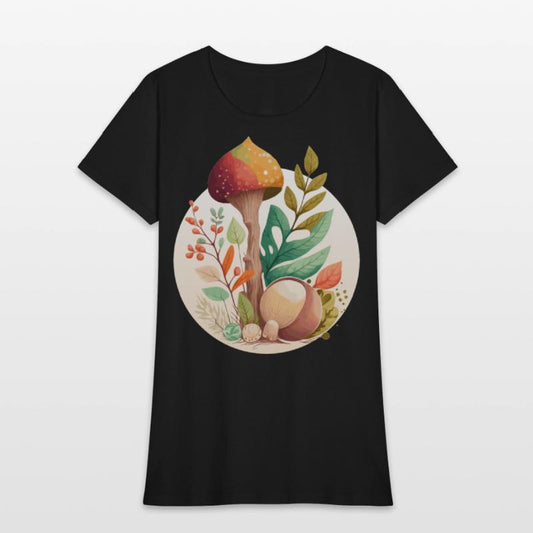 Cottagecore Mushroom Botanical Floral Forest Plant