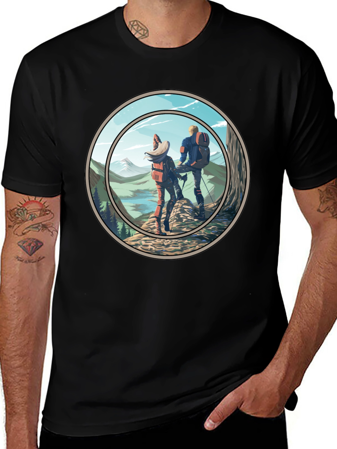 Hiking Adventure Graphic Tee