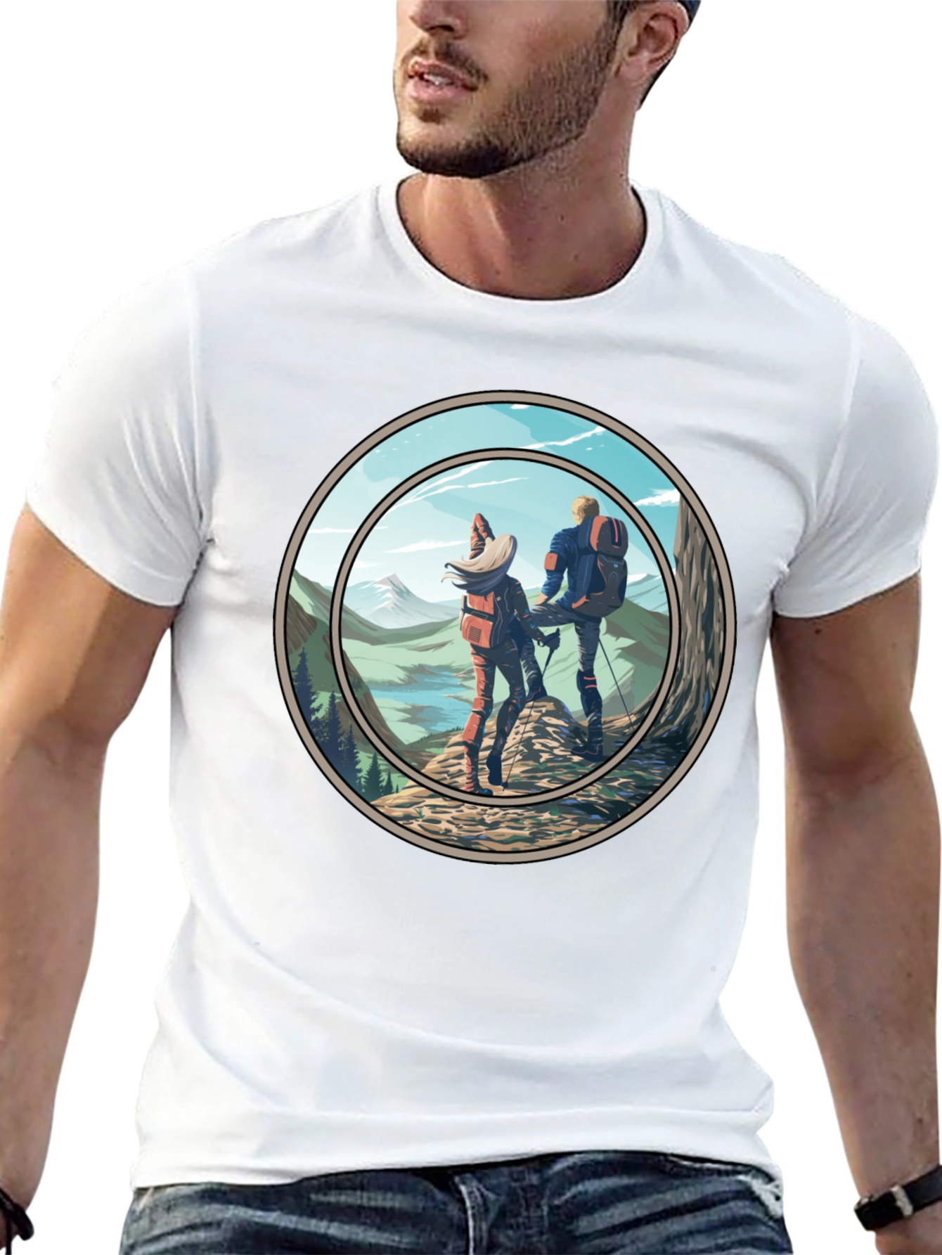 Hiking Adventure Graphic Tee