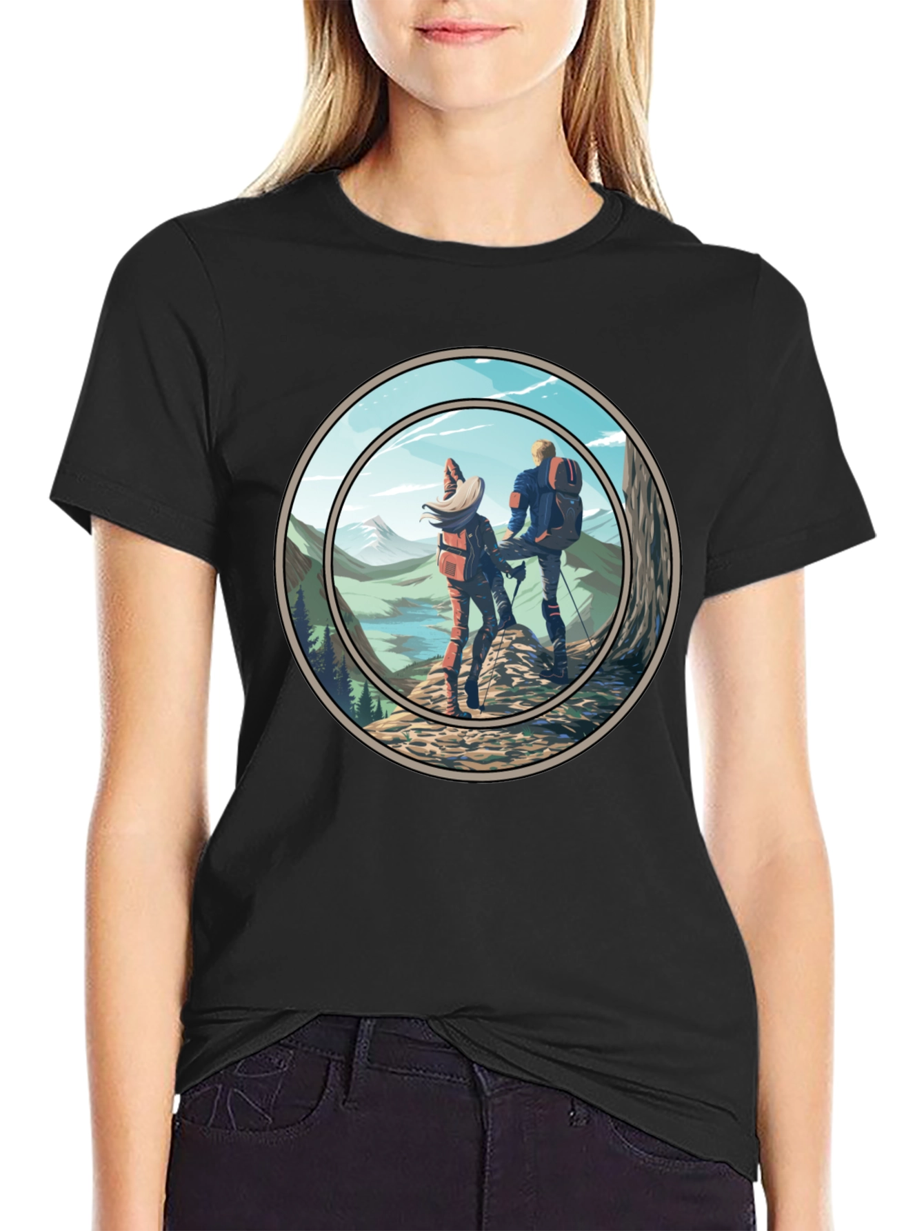 Hiking Adventure Graphic Tee