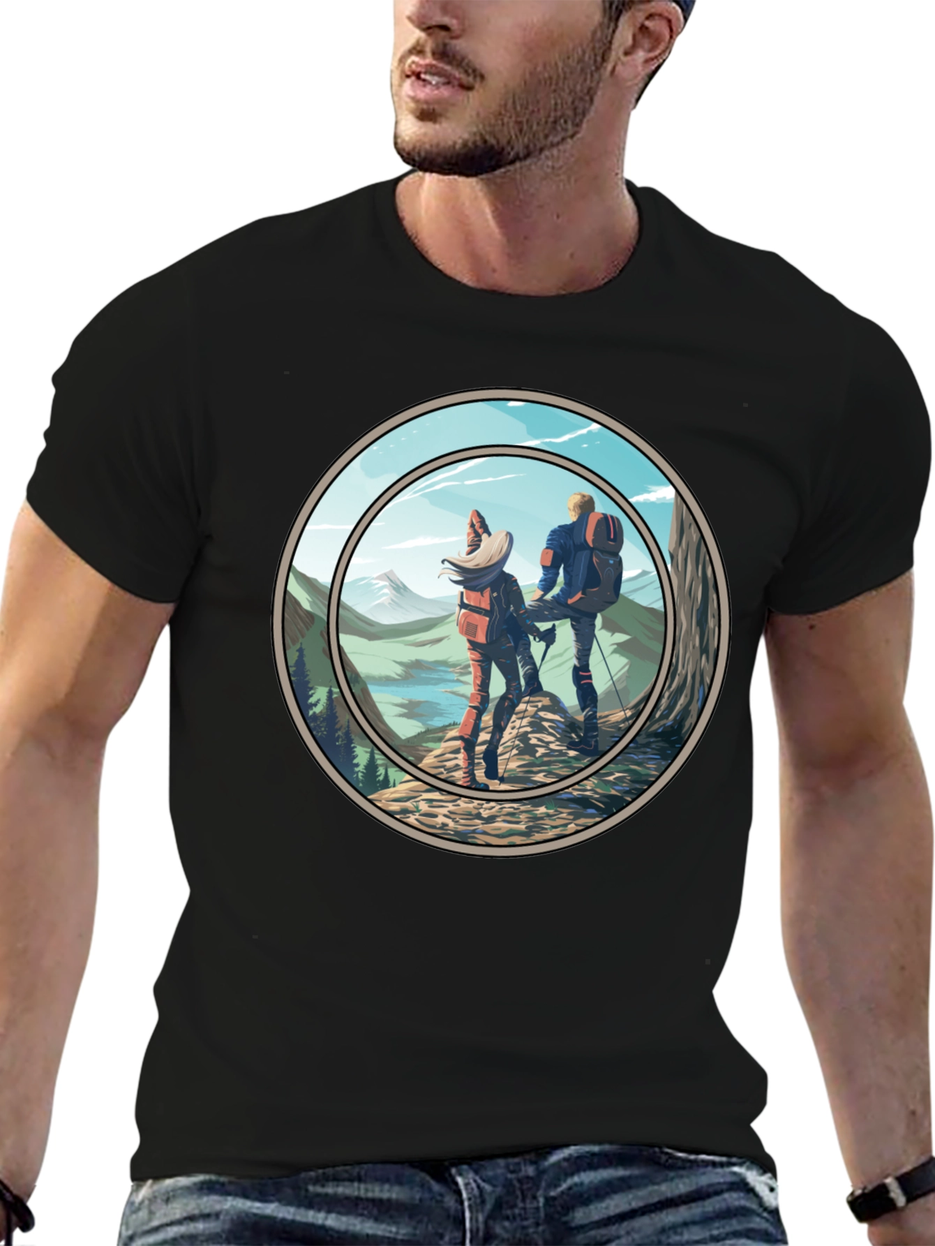 Hiking Adventure Graphic Tee