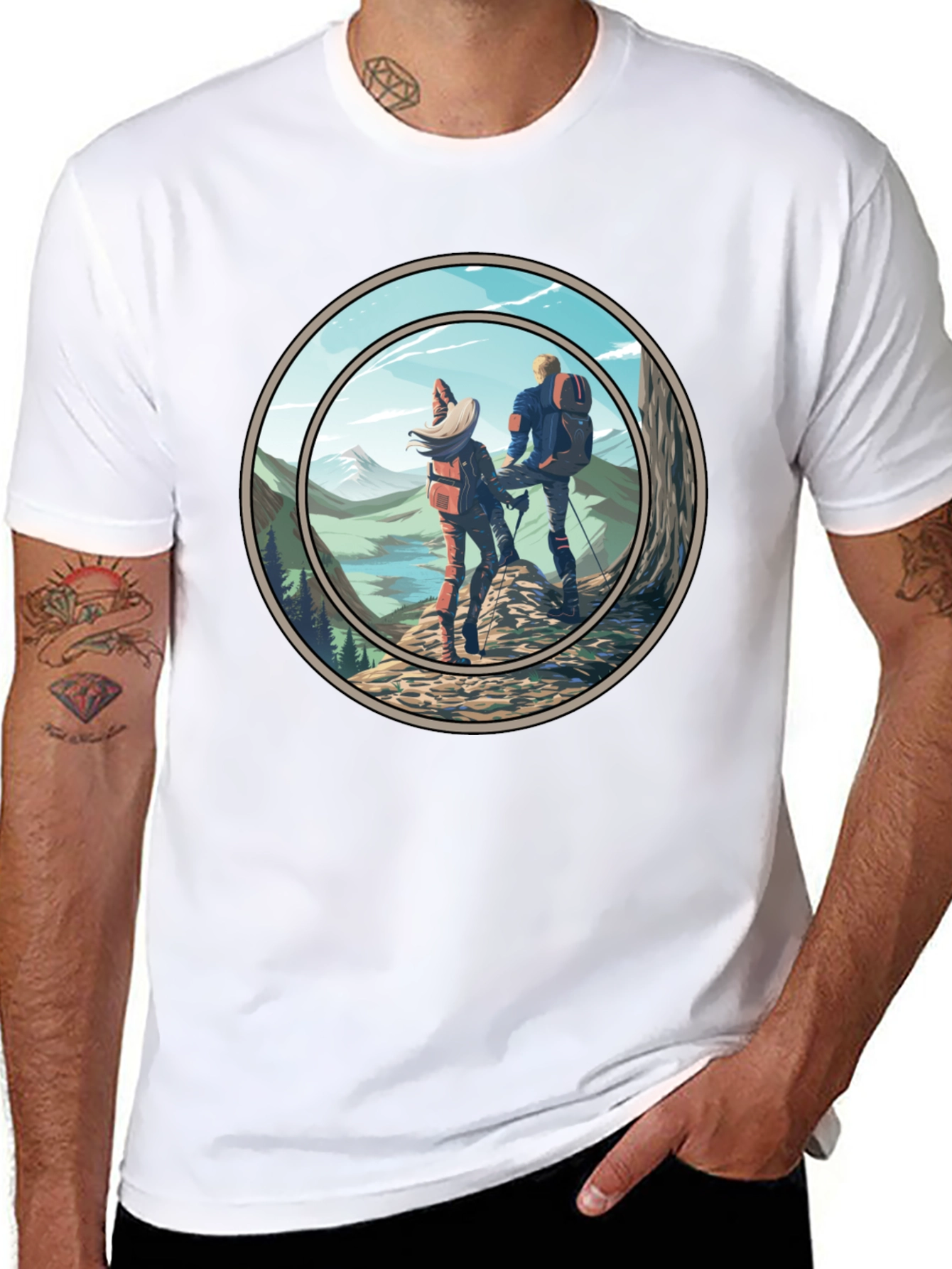 Hiking Adventure Graphic Tee