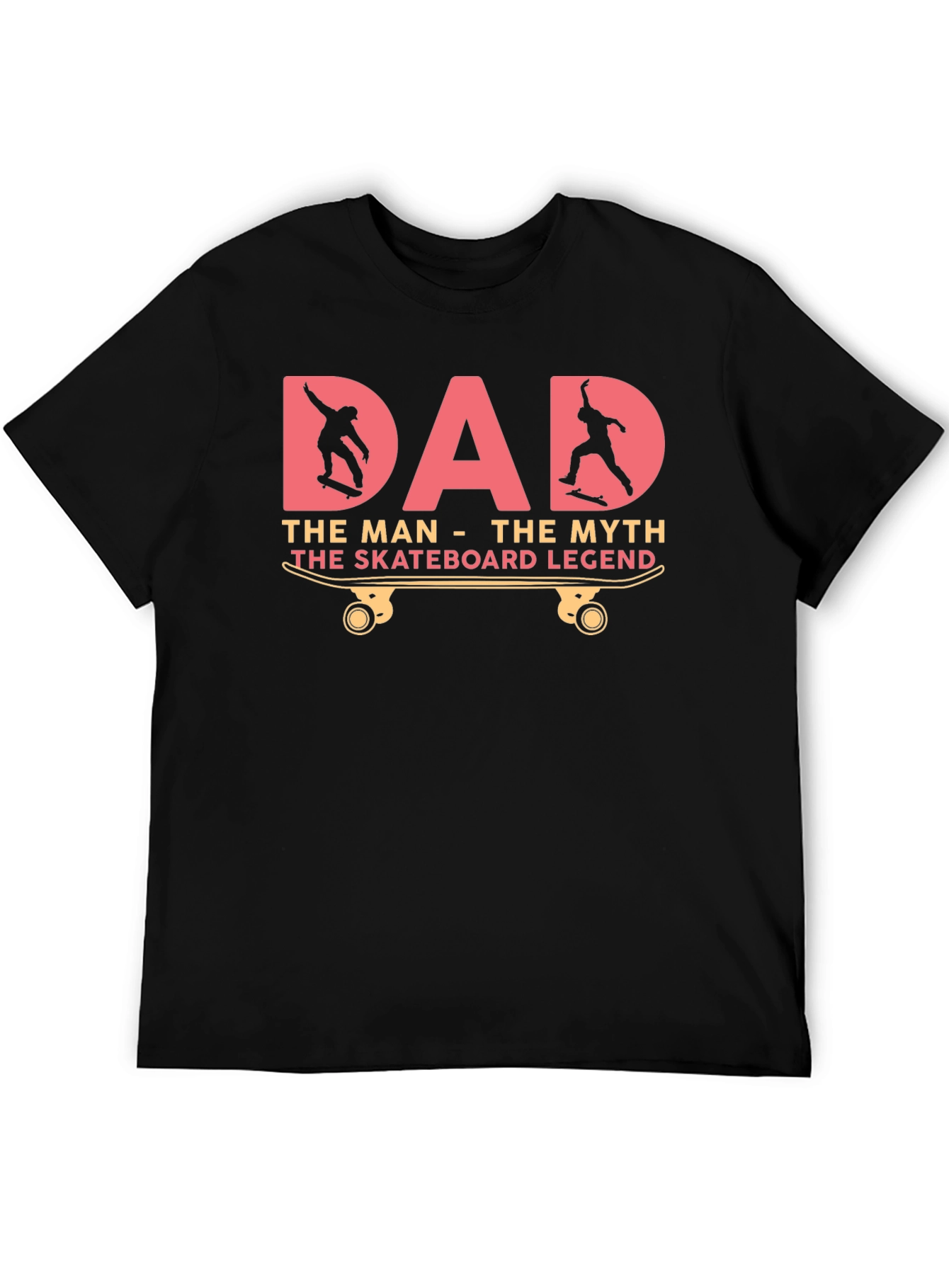 Dad Skateboard Legend Graphic T-Shirt