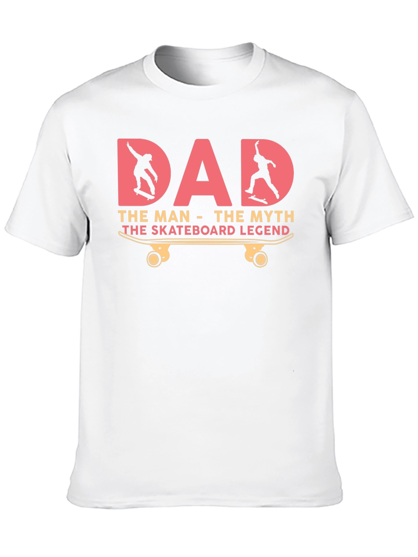 Dad Skateboard Legend Graphic T-Shirt