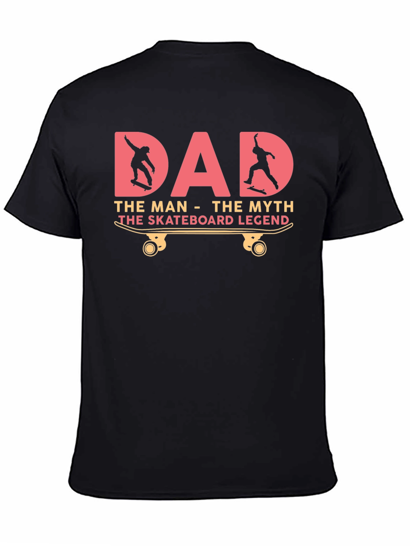 Dad Skateboard Legend Graphic T-Shirt