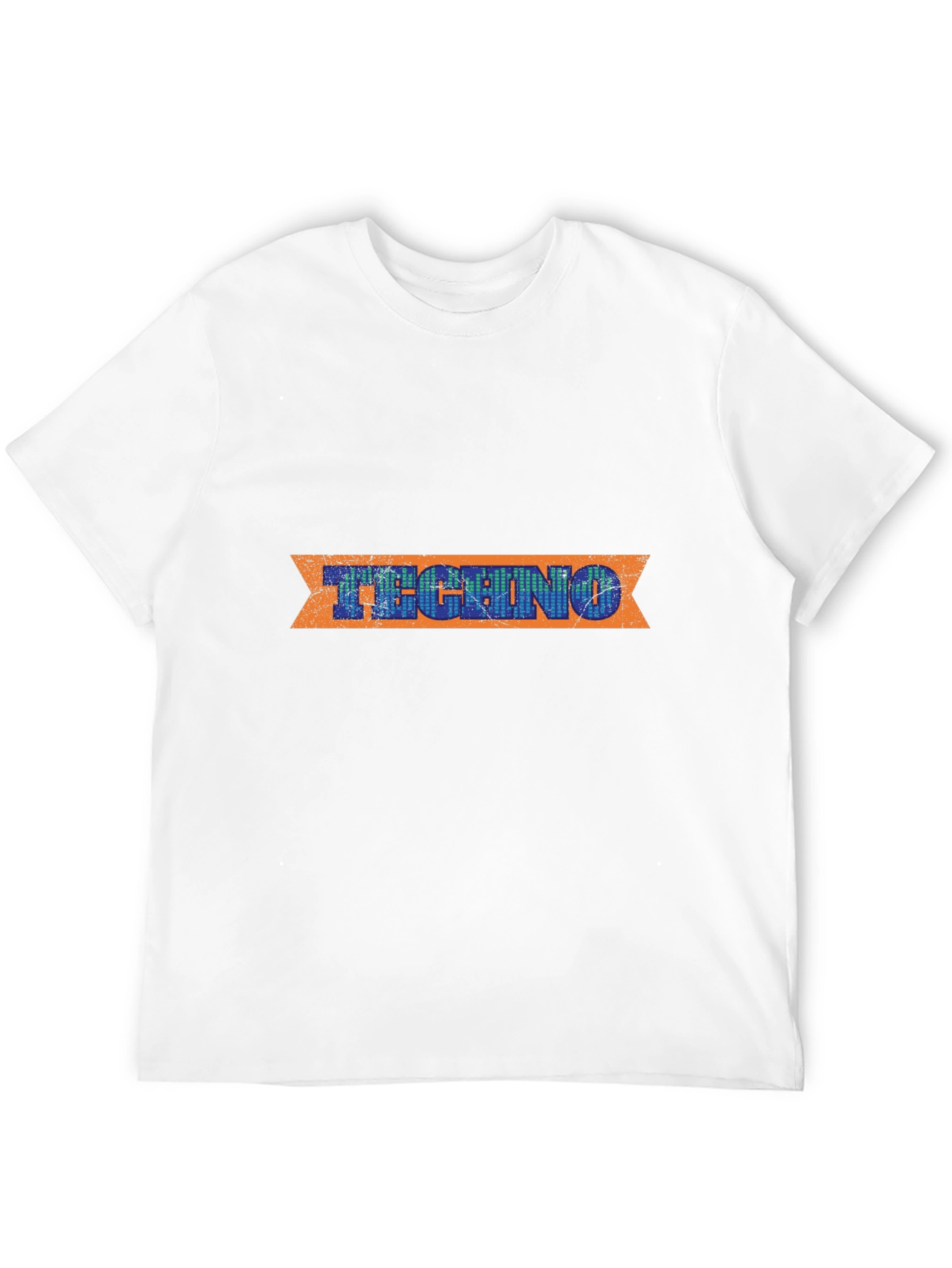 Techno Music Graphic T-Shirt - Retro Design