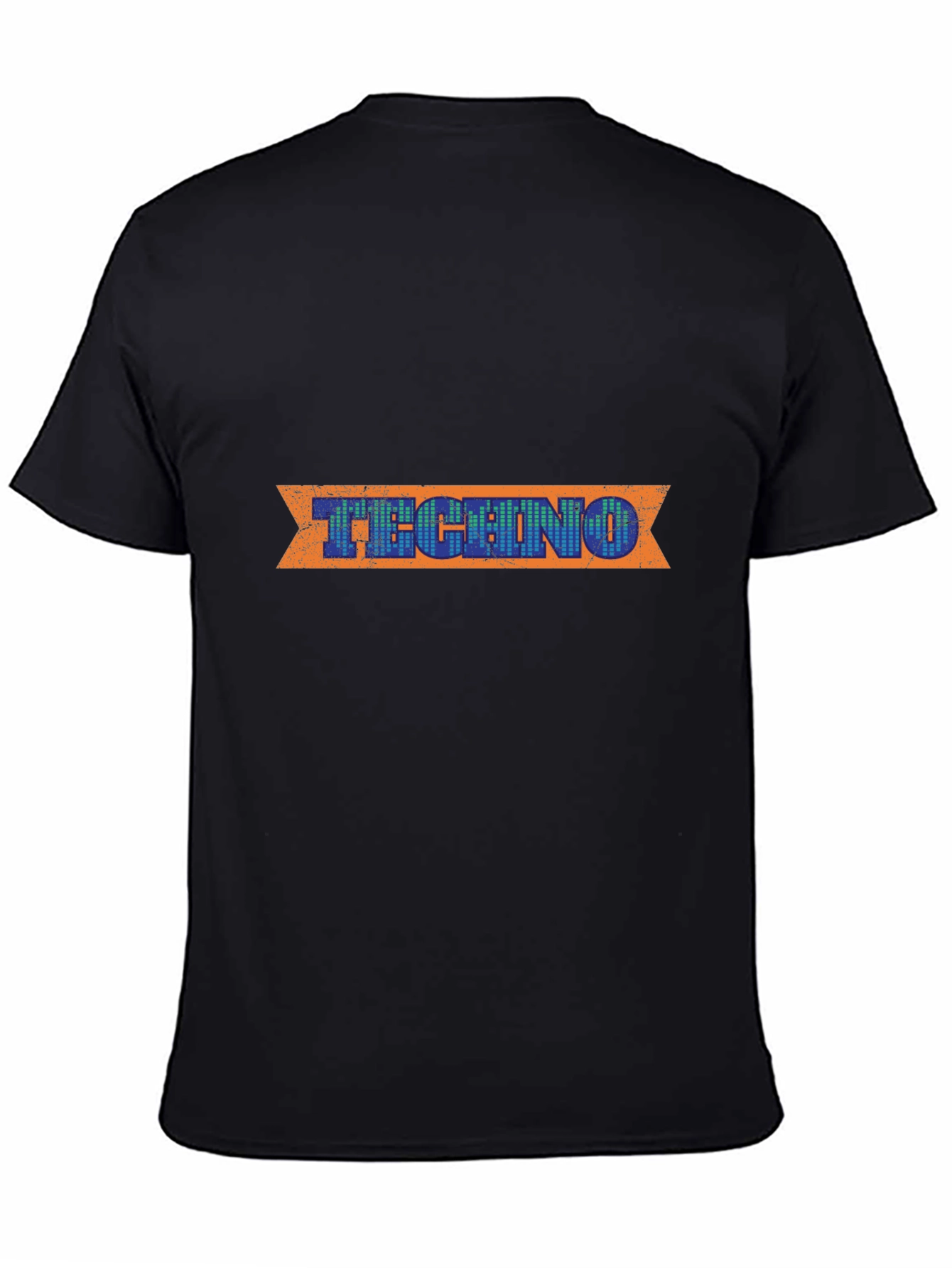 Techno Music Graphic T-Shirt - Retro Design