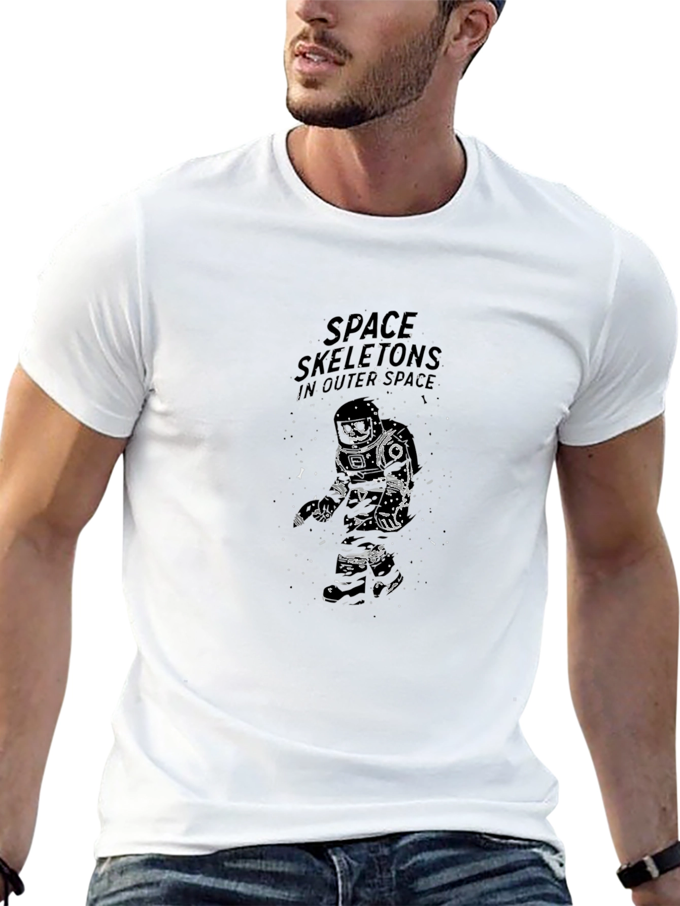 Space Skeletons T-Shirt: Out of this World Style!