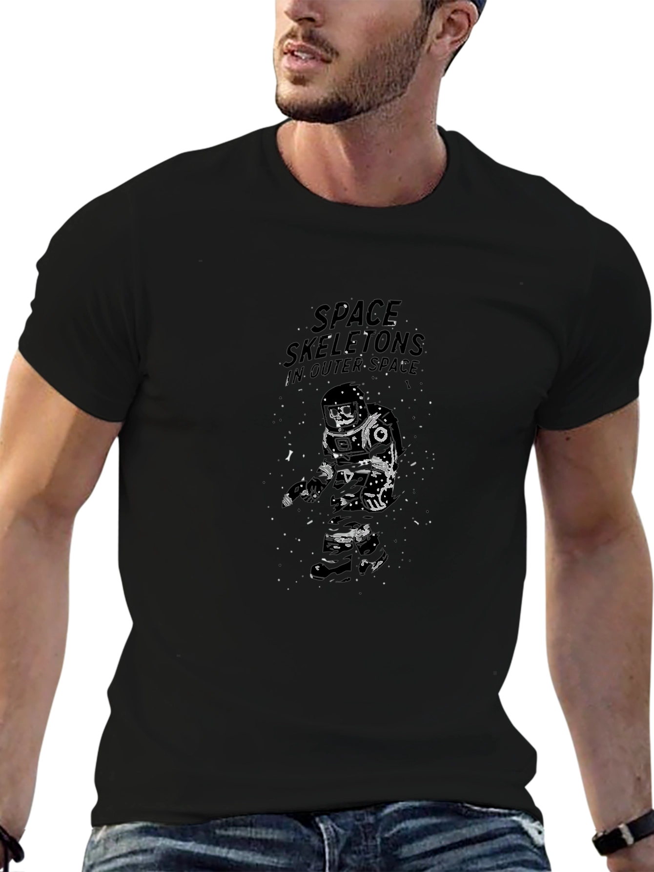Space Skeletons T-Shirt: Out of this World Style!