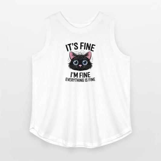 Cute black It's Fine I'm Fine Everything is Fine