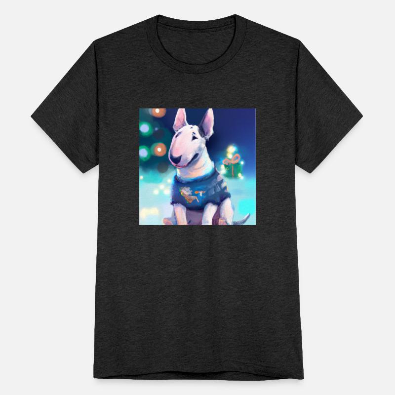 Cute Bull Terrier Drawing