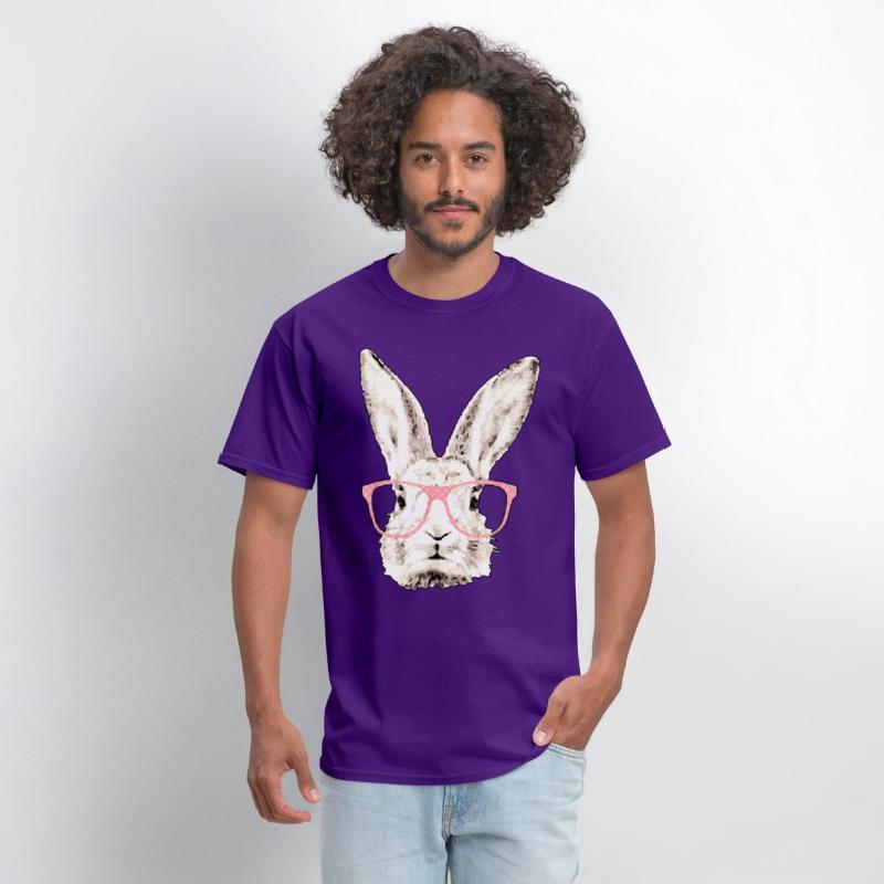 cute bunny rabbit pink glasses funny hipster