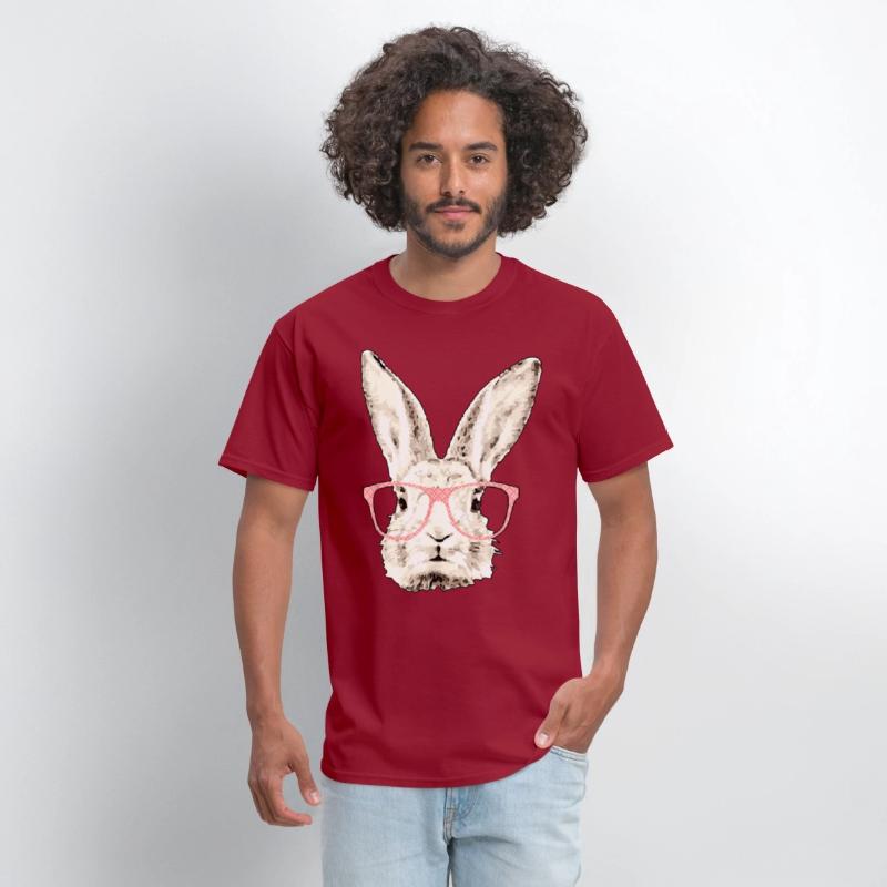 cute bunny rabbit pink glasses funny hipster