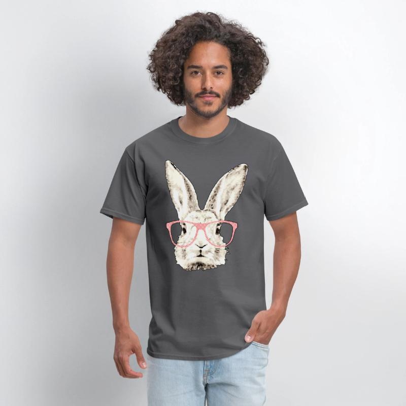 cute bunny rabbit pink glasses funny hipster
