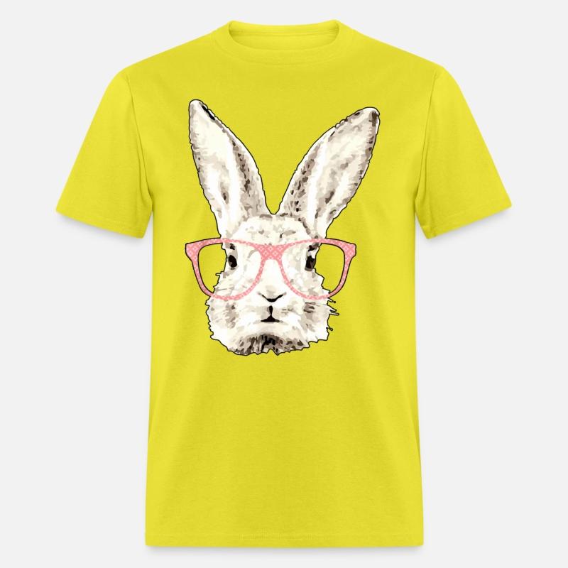 cute bunny rabbit pink glasses funny hipster