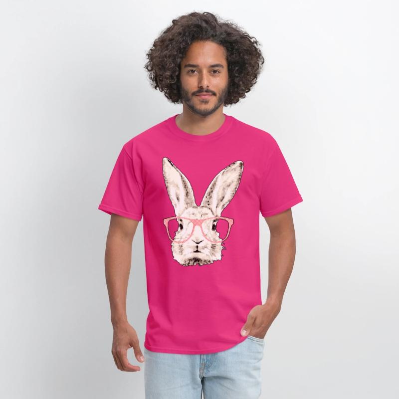 cute bunny rabbit pink glasses funny hipster