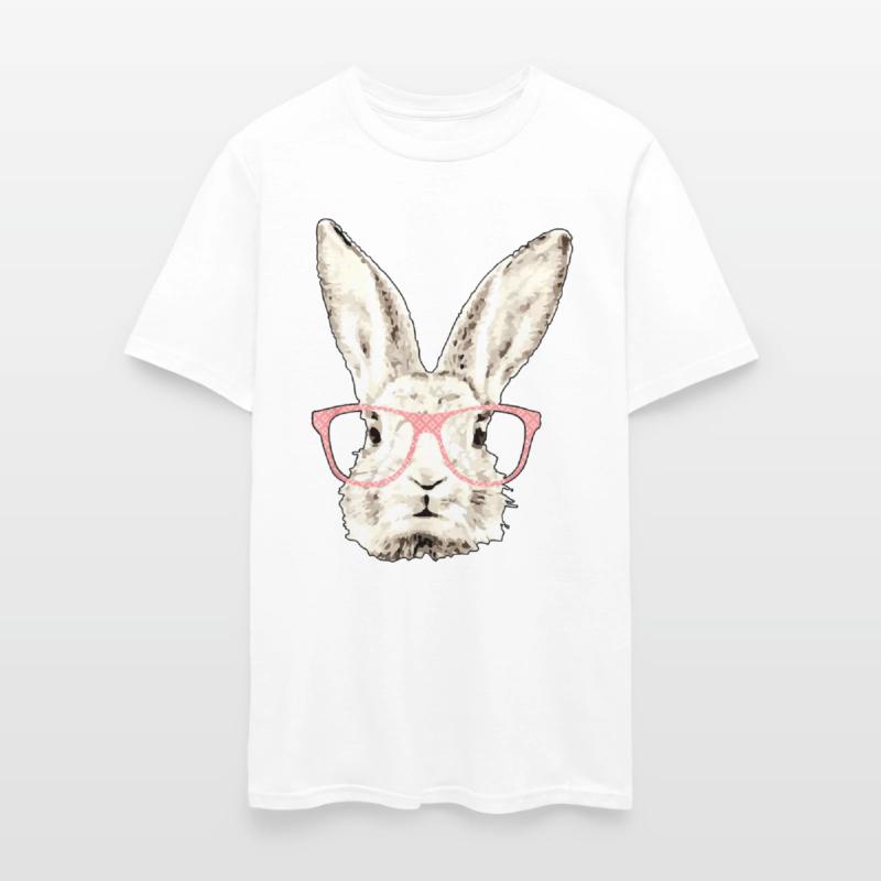 cute bunny rabbit pink glasses funny hipster
