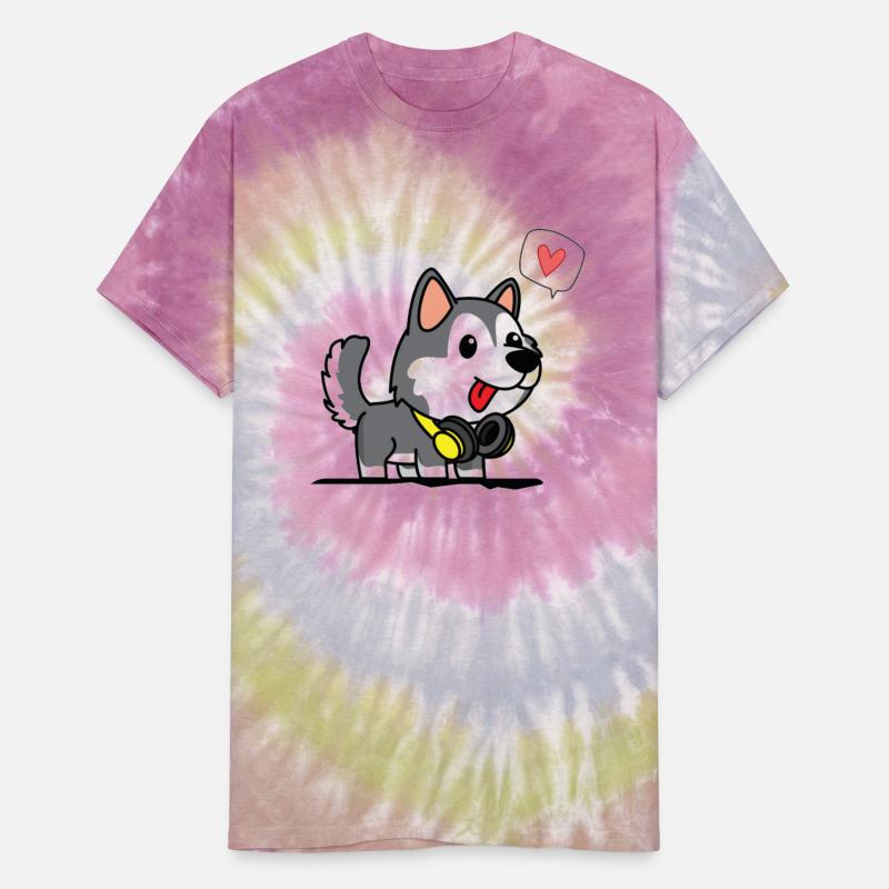 Cute Huskie By The Chest