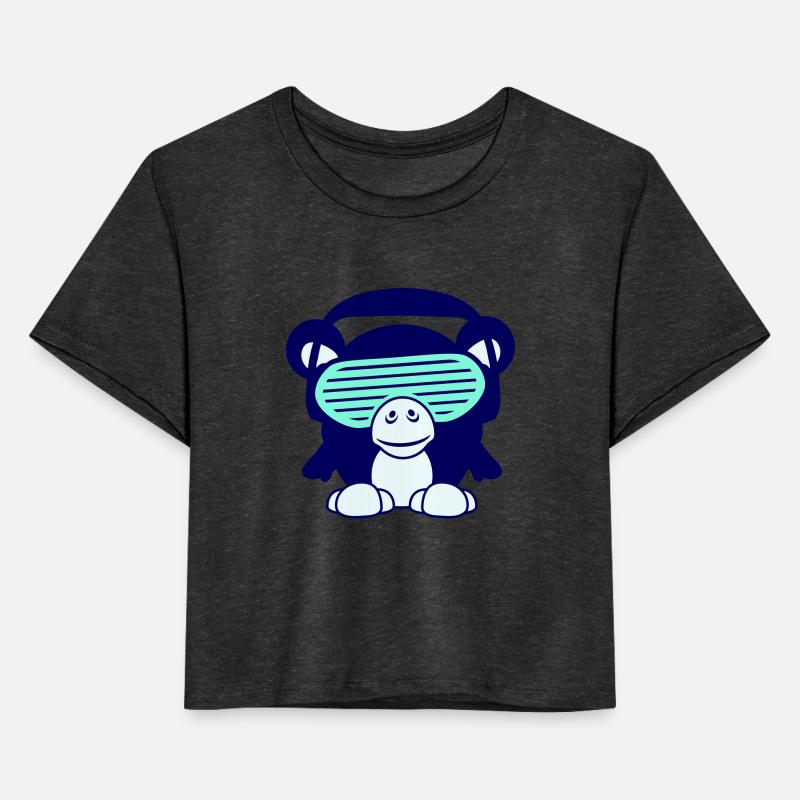 Cute Monkey Chimpanzee Animal Ape Party Club DJ