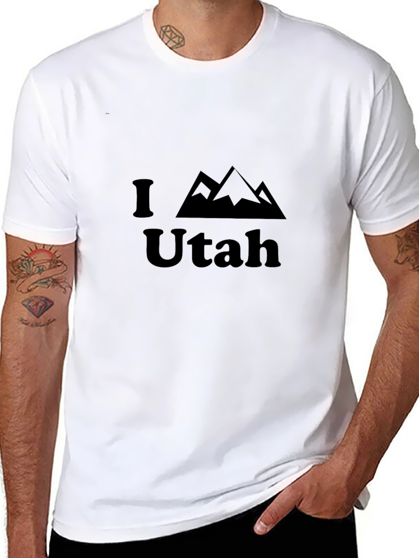 I Love Utah Graphic T-Shirt