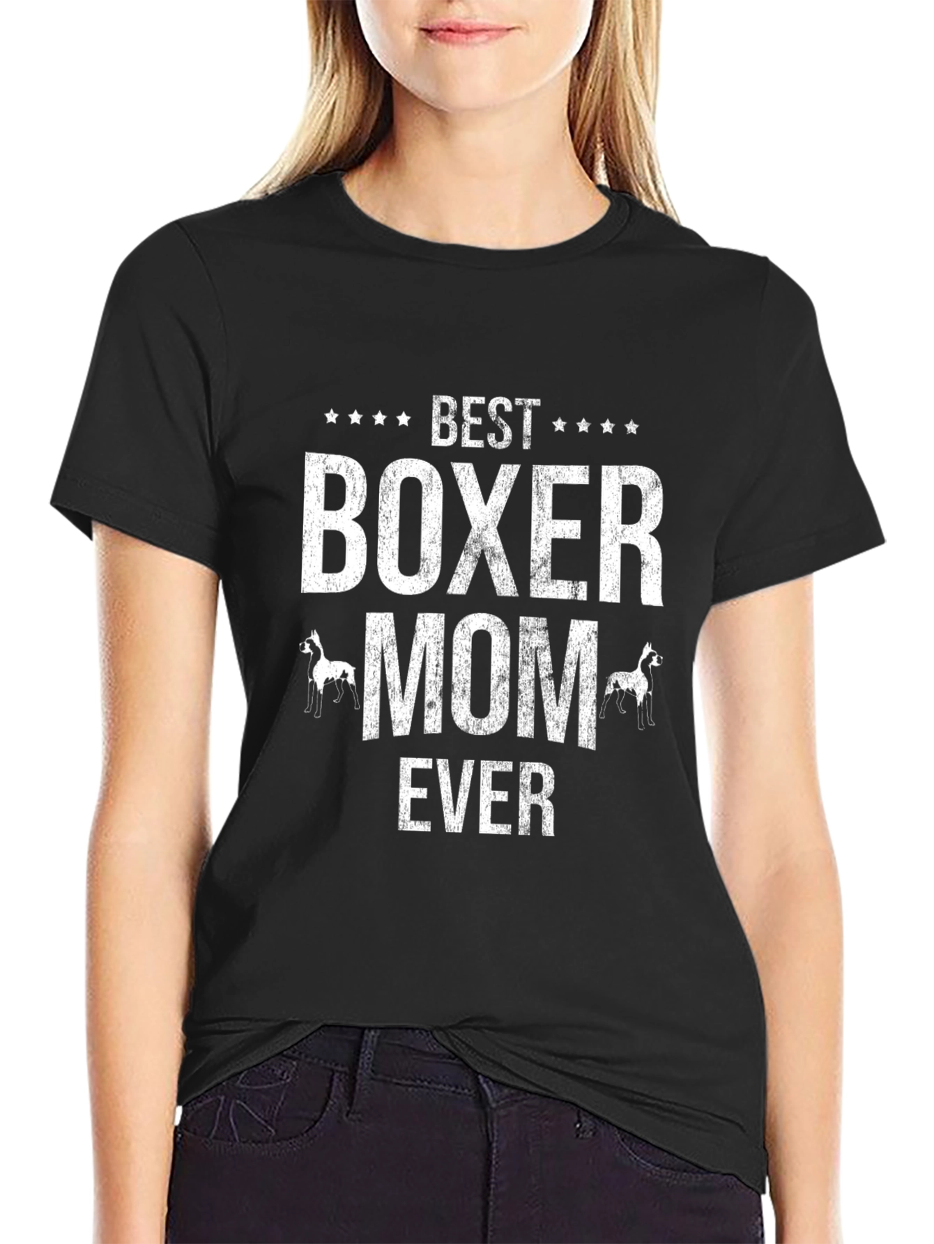 Best Boxer Mom Ever T-Shirt