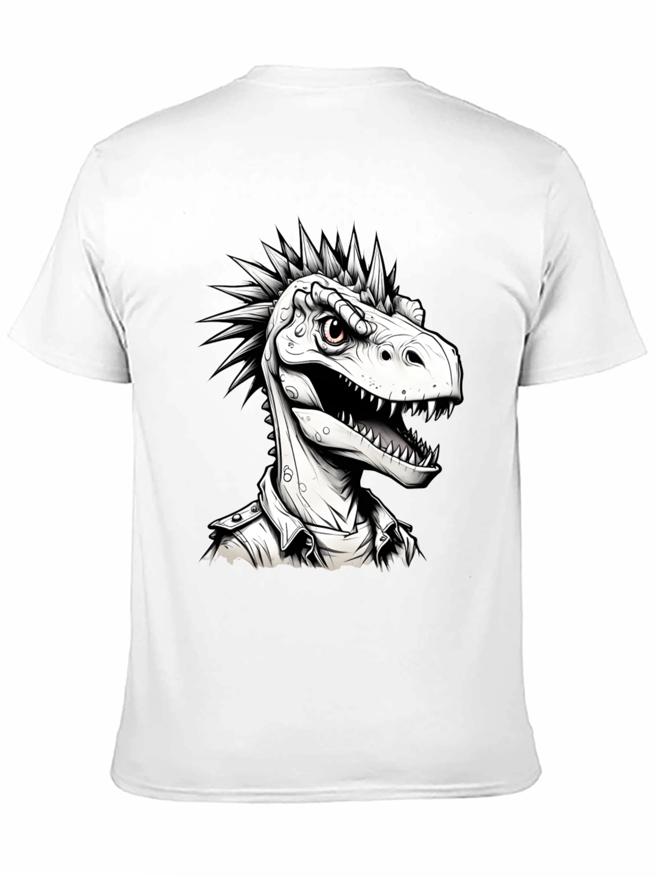 Dino Rocker T-Shirt - Black