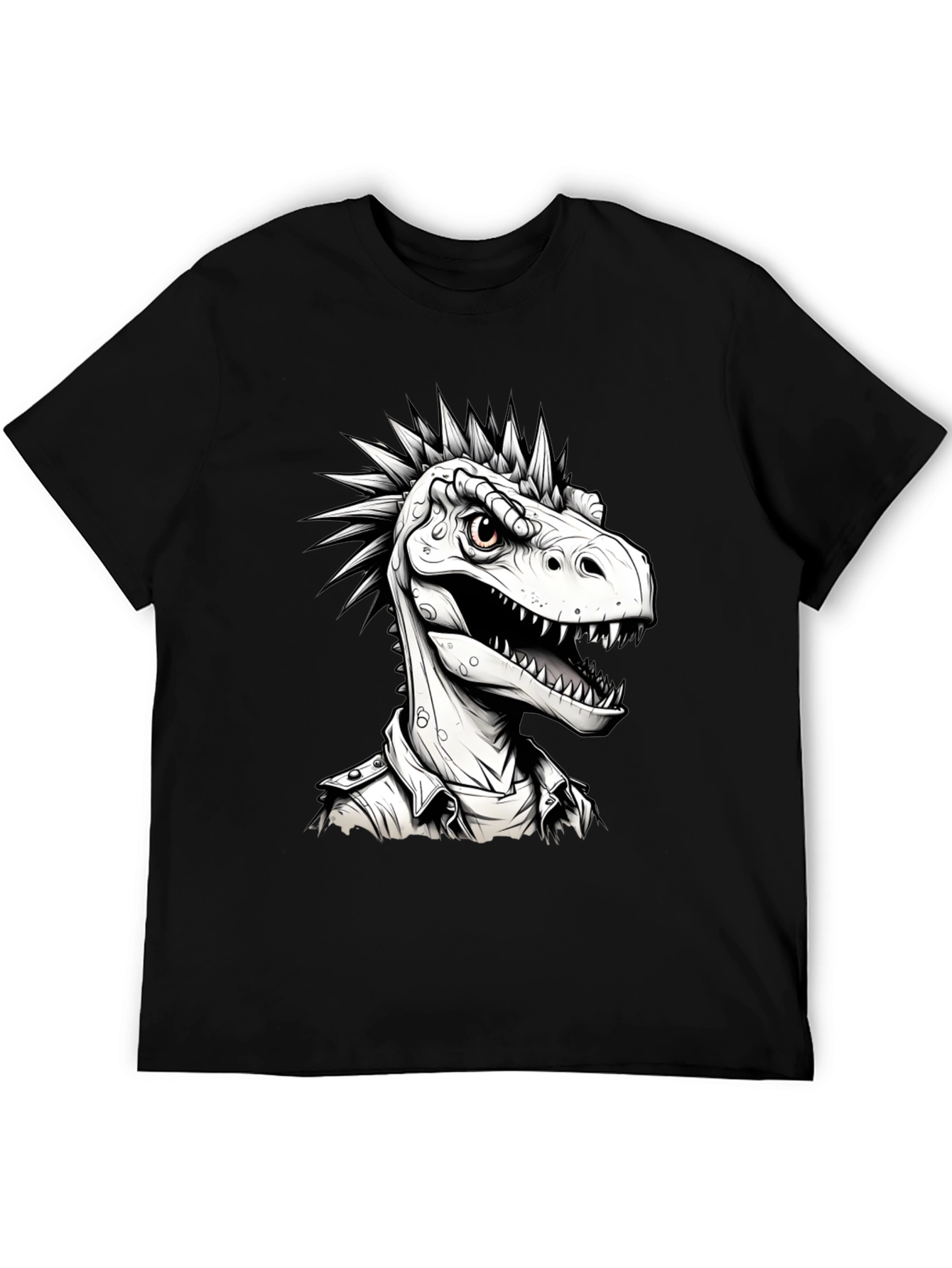 Dino Rocker T-Shirt - Black