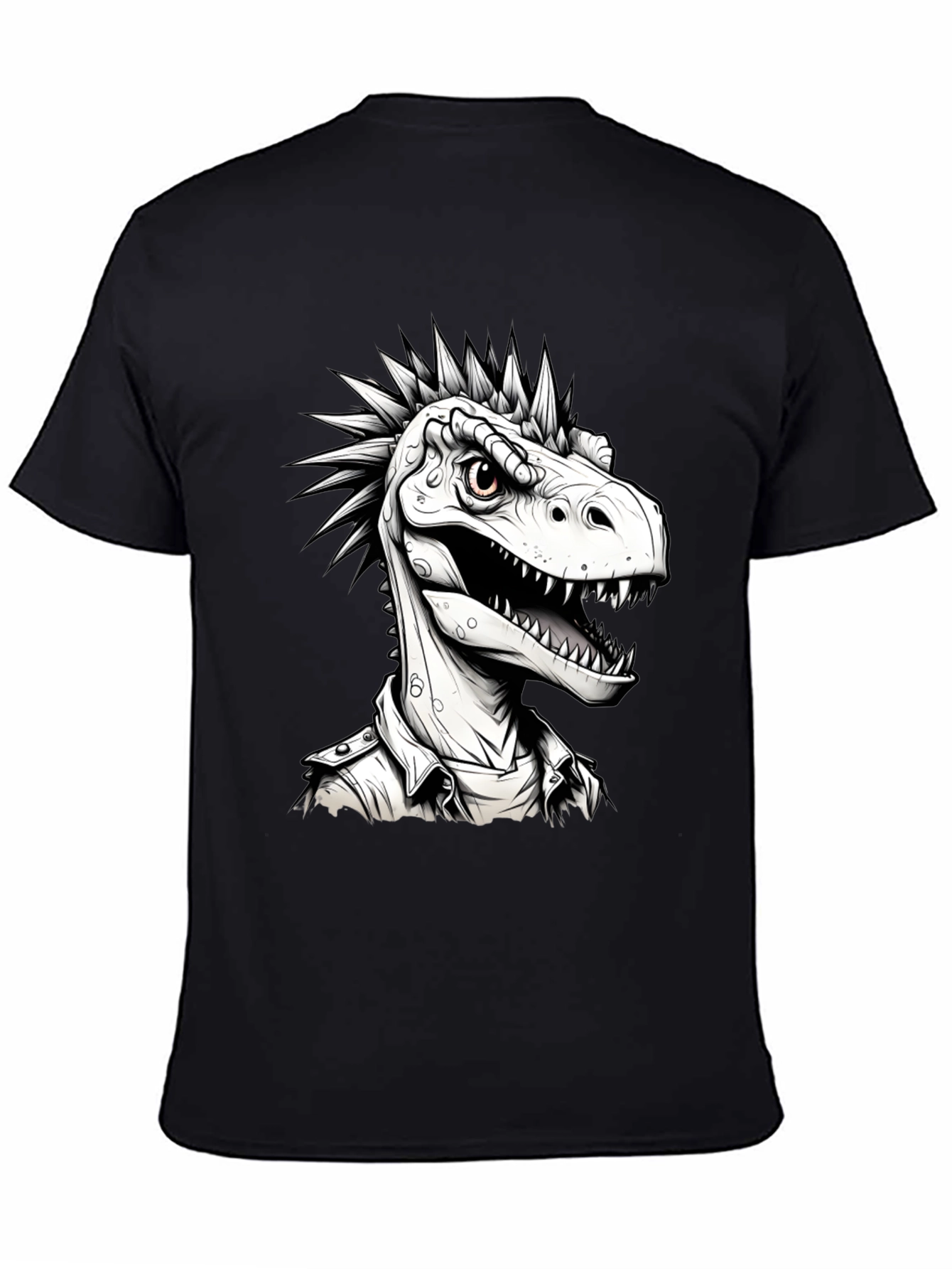 Dino Rocker T-Shirt - Black