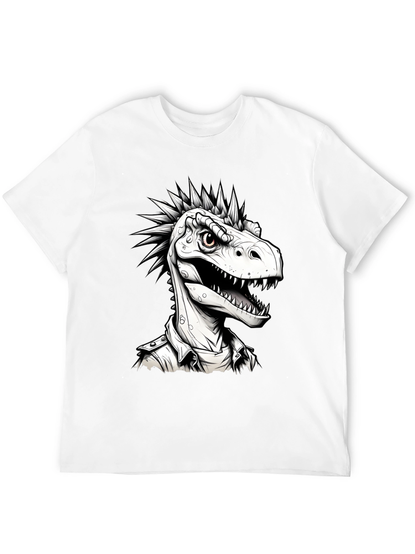 Dino Rocker T-Shirt - Black