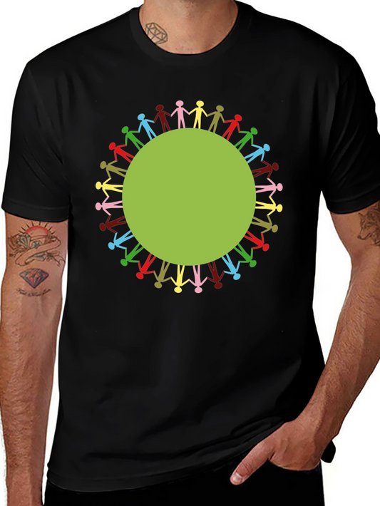 Unity Circle Graphic T-Shirt - Black